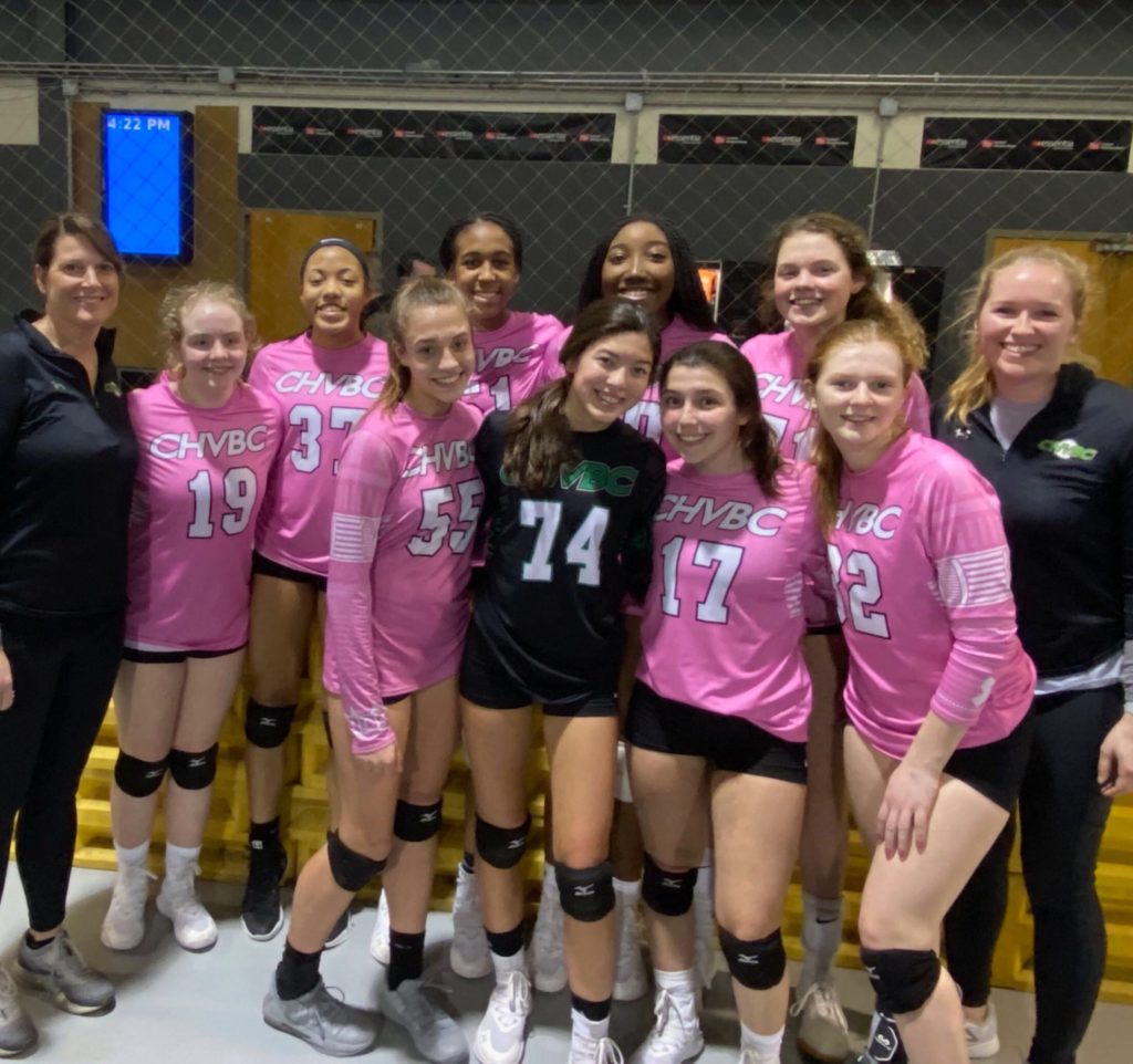 CHVBC 15 Intensity Ranked 1 in the Region Cherry Hill Volleyball Club