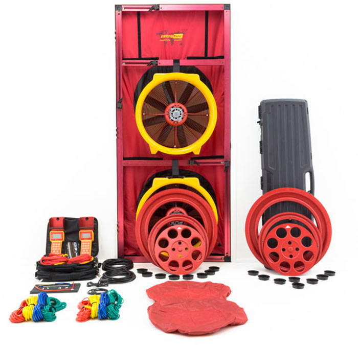 Blower Door System CIBEA Center for Industrial and Building Energy