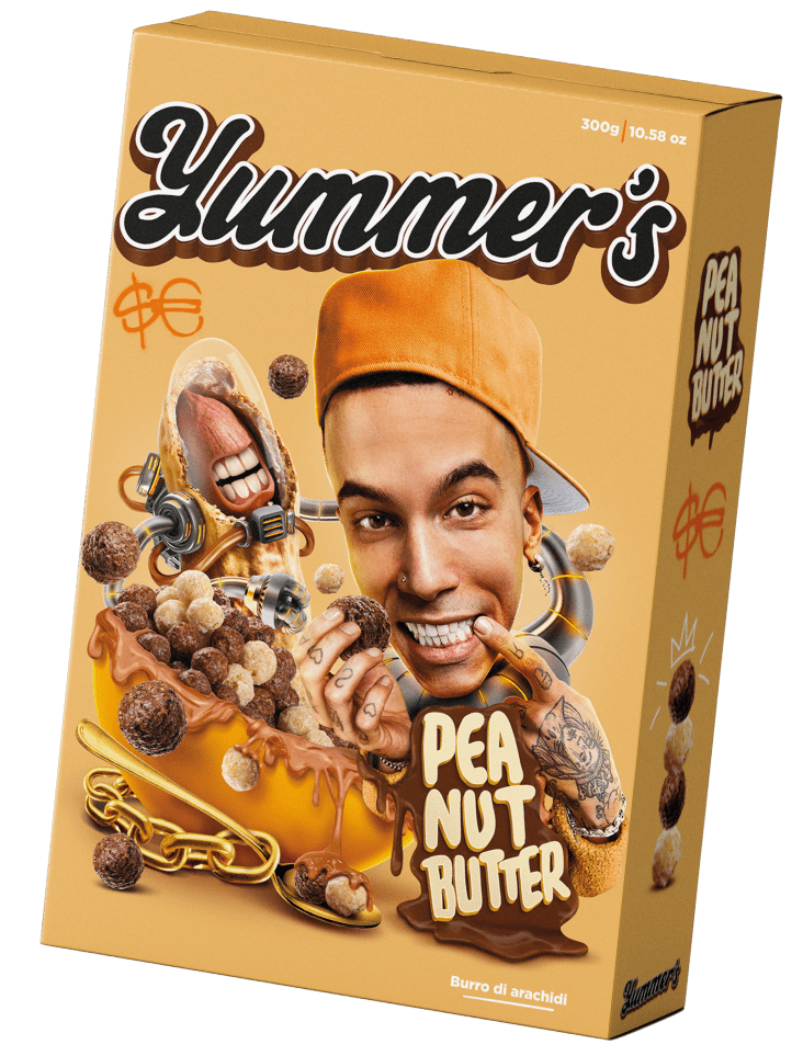 Yummer's Limited Edition by Sfera Ebbasta acquista i cereali in