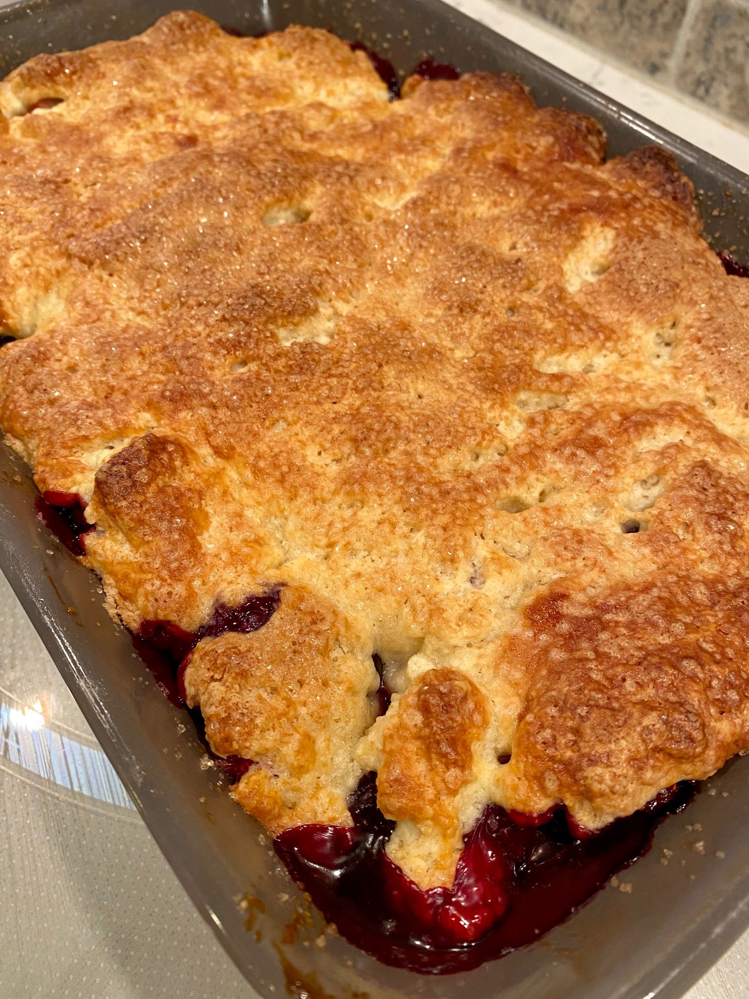 Mixed Berry Cobbler CiCi Cooks