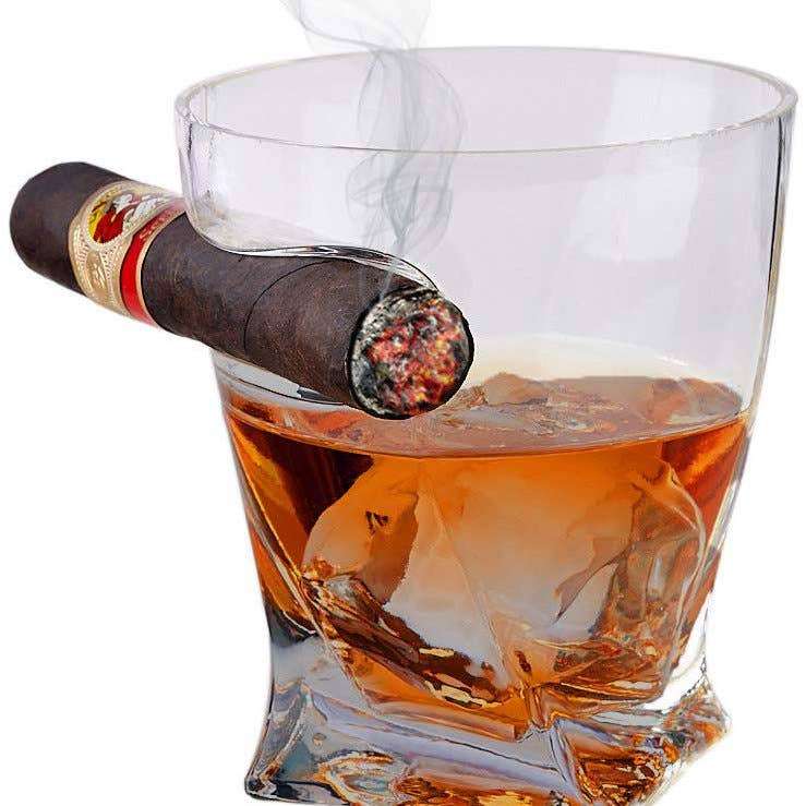 Cigar Holder Glass Cigar Luxury