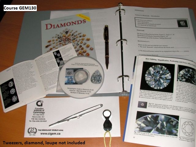 GEM 130 Diamonds Gemology World Canadian Institute of Gemmology