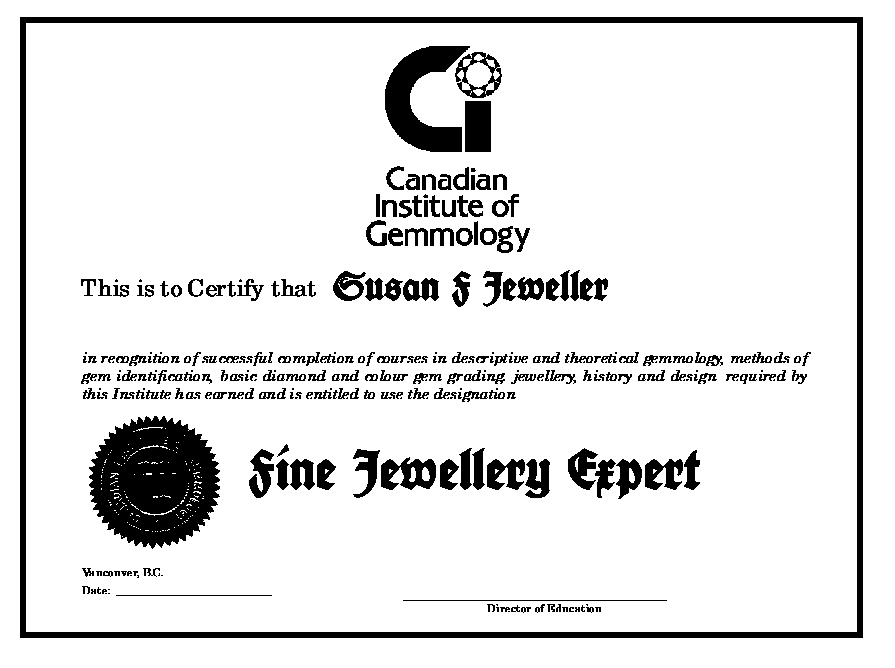 Introductory Gemmology Gemology World Canadian Institute of Gemmology