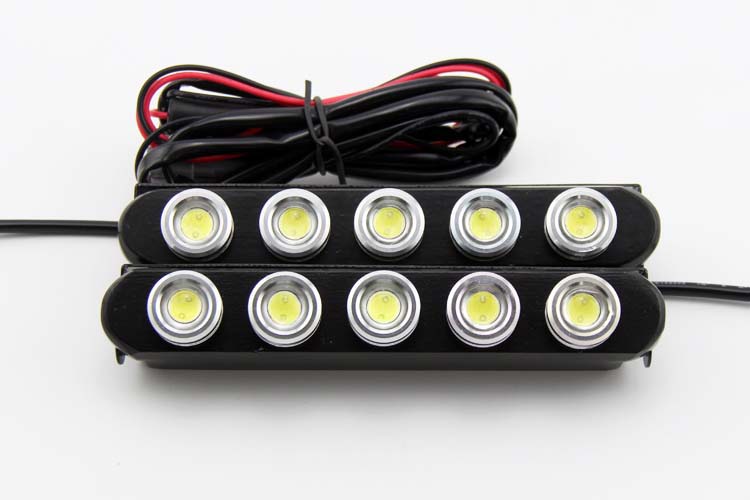 10W Or 5W Auto LED Daytime Running Light DC12V universal fit for any
