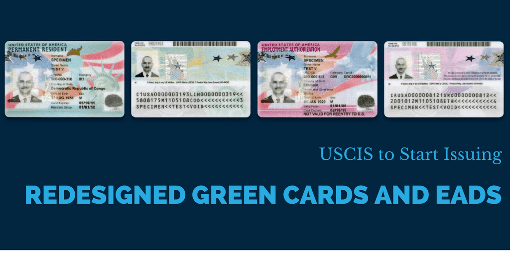 USCIS Starts Issuing Redesigned Green Cards and EADs Capitol