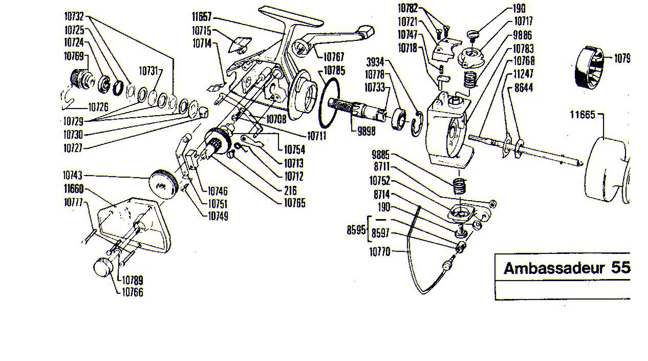 Zebco Reel Diagrams Parts Lists at Anthony Gregory blog