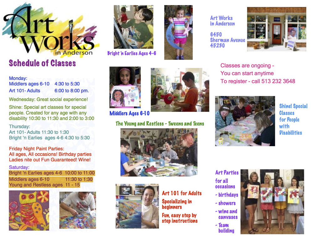 Kids Art Classes in Cincinnati