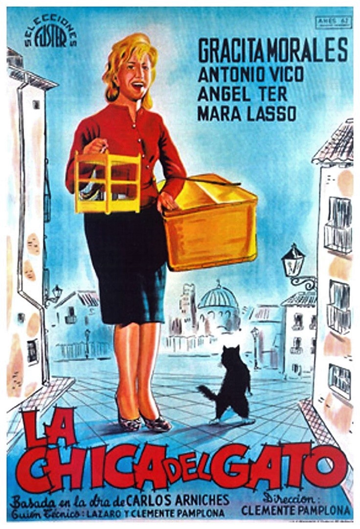 La chica del gato Película 1964