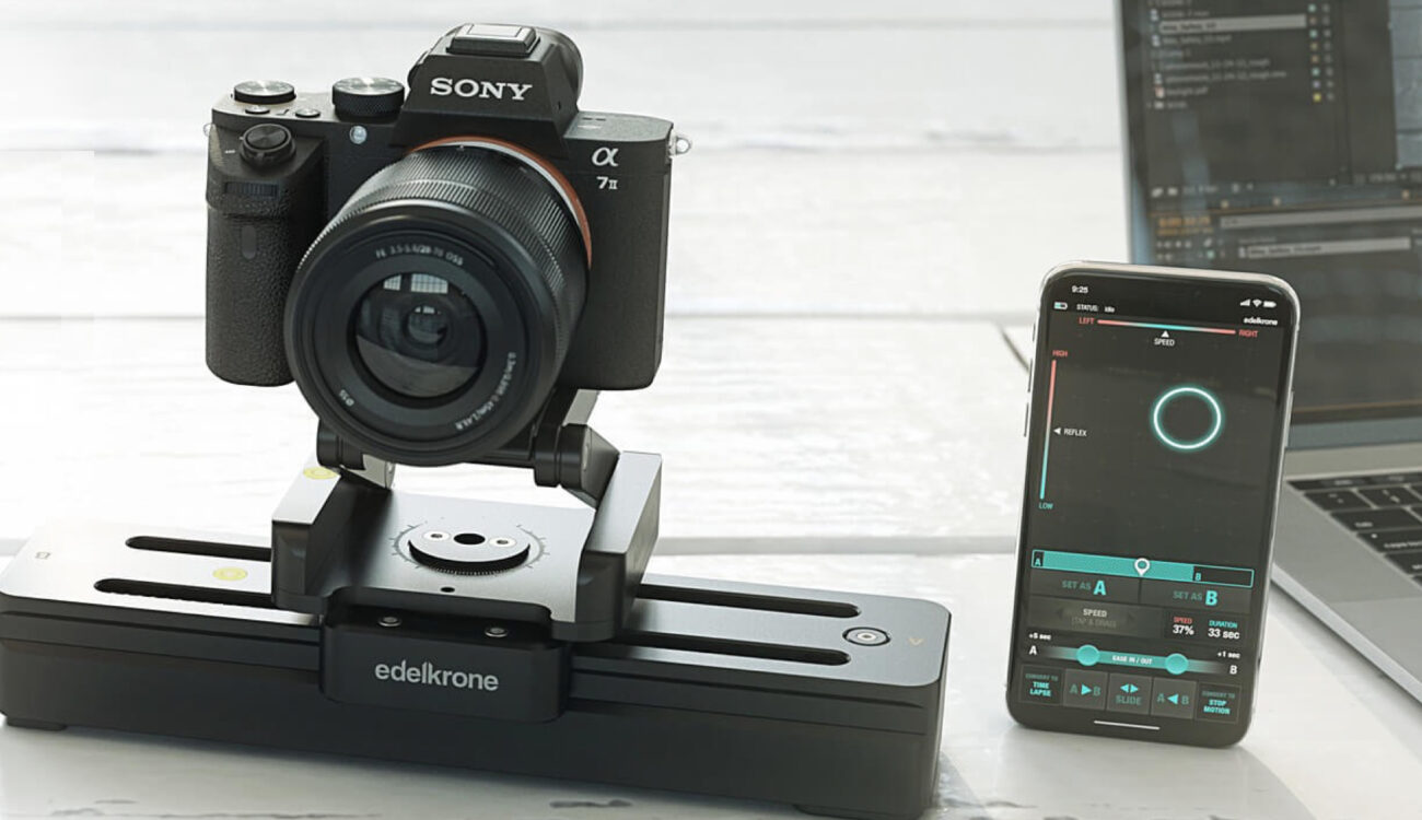 Edelkrone Reveals SliderONE Pro A Portable Camera Motion Control