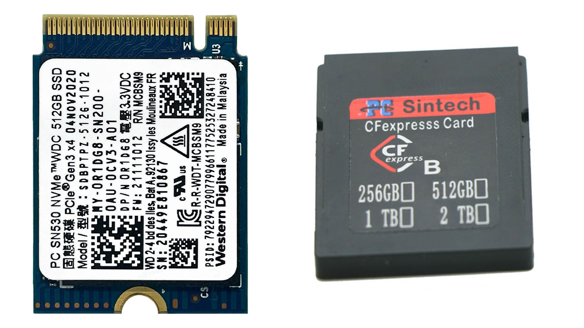 Sintech DIYメタルアダプタでM.2 NVMe SSDを手頃なCFexpress Type Bカードに CineD