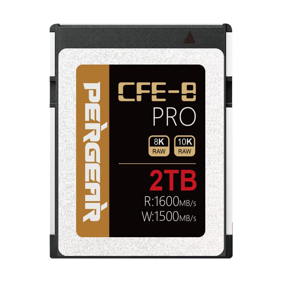 PERGEAR 2TB CFexpress TypeB Card Released CineD