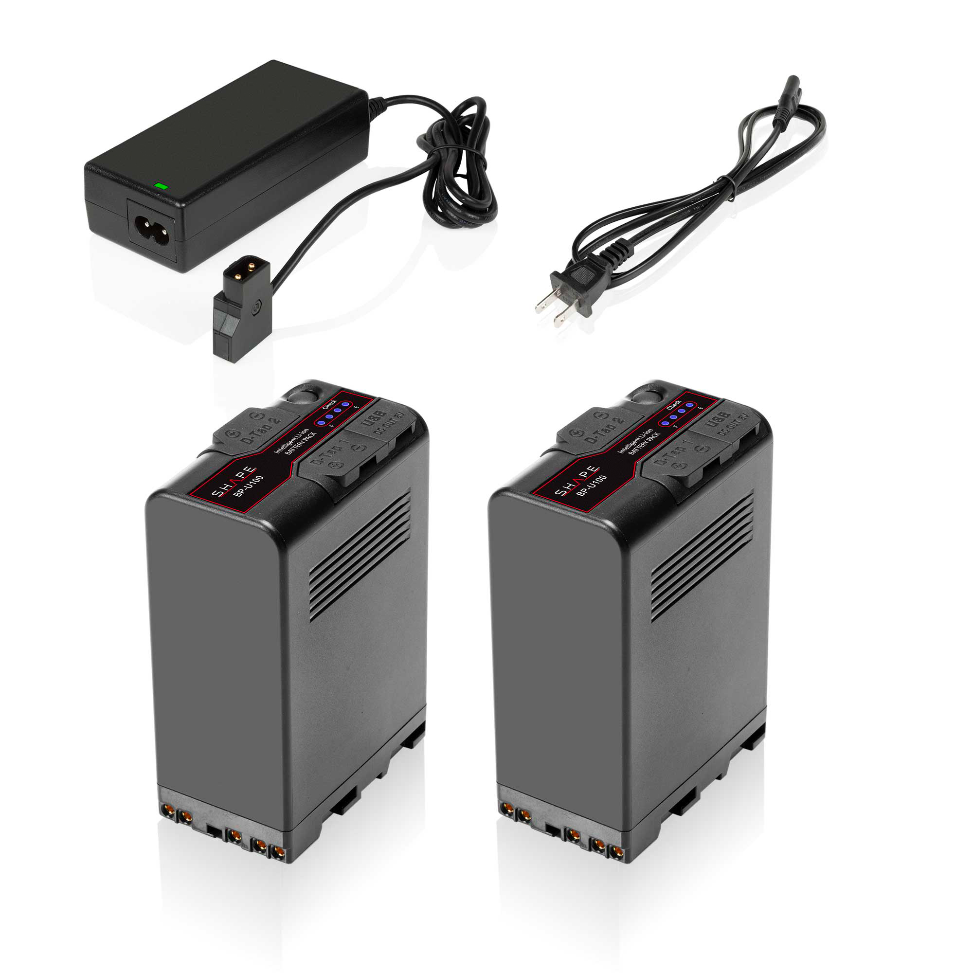 SHAPE BP-U100 Battery Kit with Travel Charger Released – For Sony FX6