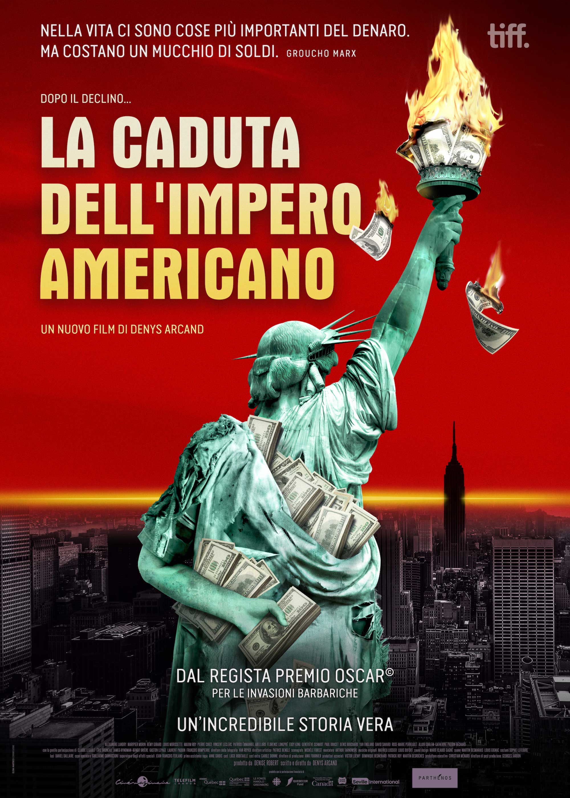 La recensione di La caduta dell'impero americano Cineforum