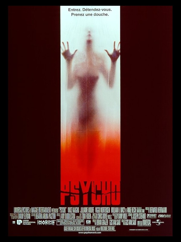 Affiche du film PSYCHO CINEMAFFICHE