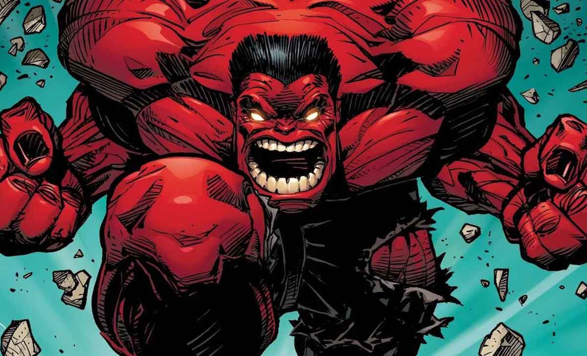 Se revelan los planes descartados para introducir a Hulk rojo