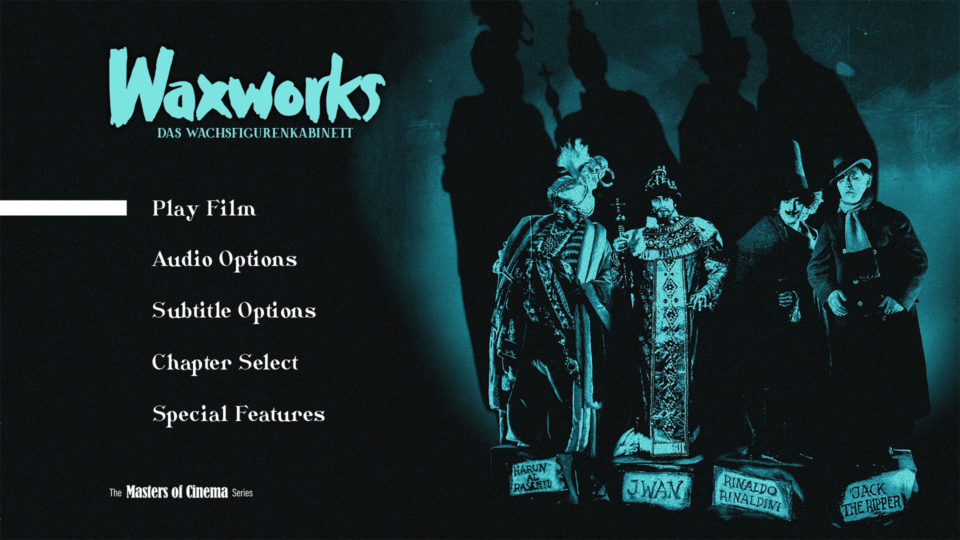 Bluray Review WAXWORKS (1924) cinematic randomness