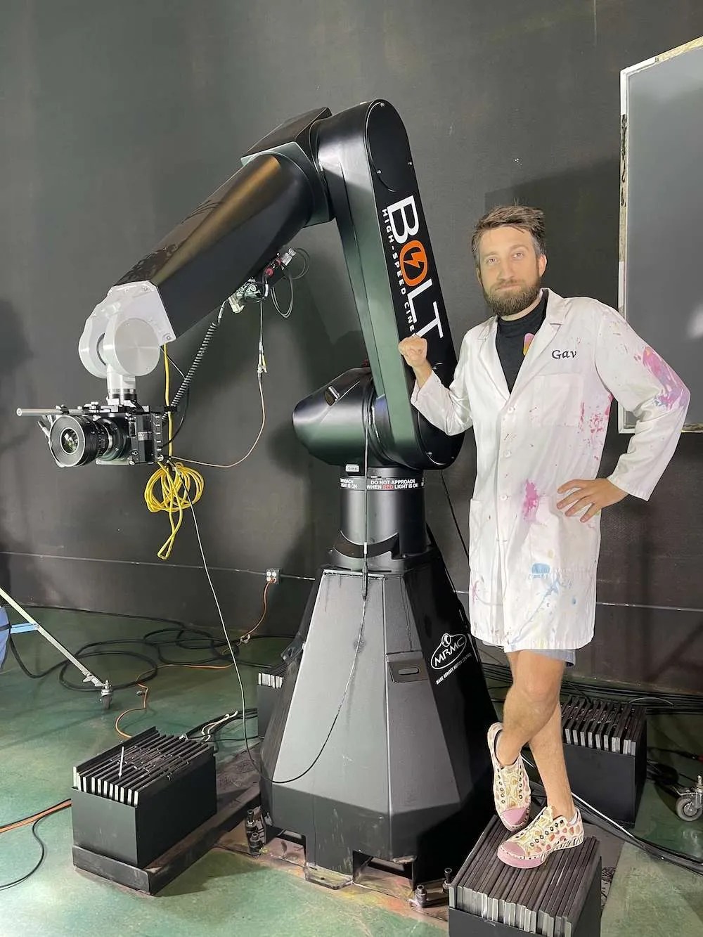 THE SLOW MO GUYS INTRODUCE MRMC’S HIGHSPEED BOLT CINEBOT TO ITS SLOW