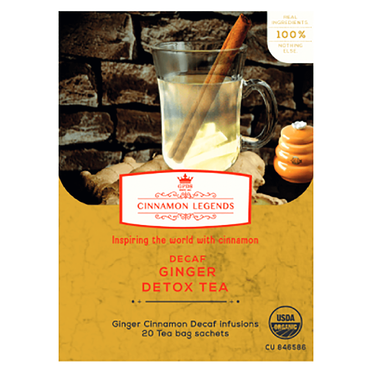 Cinnamon Ginger Tea Cinnamon Legends