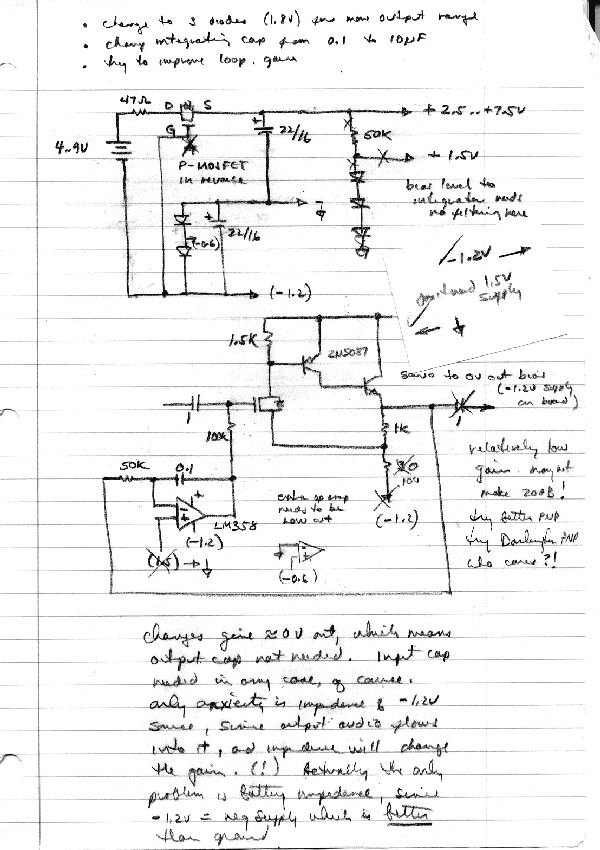 Mosfet Guitar Amp Schematic