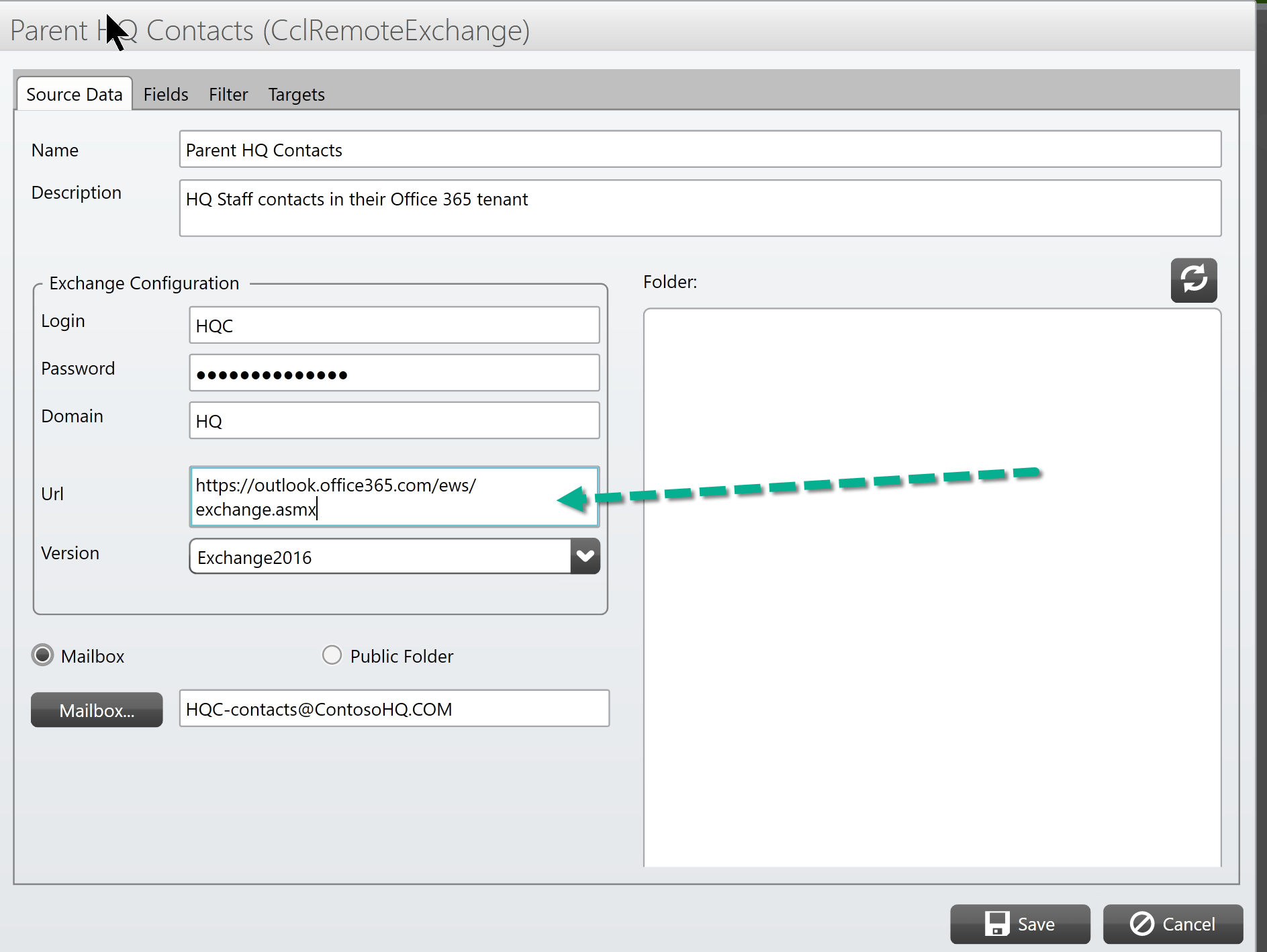 RemoteExchangeServerContacts — CiraSync