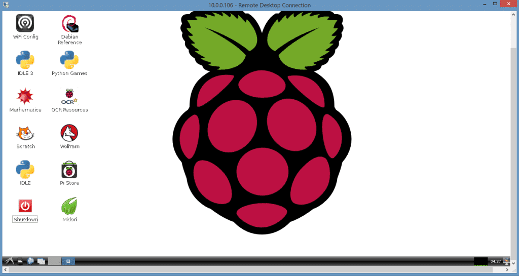 How to Access the Raspberry Pi Desktop with a Remote Desktop Connection