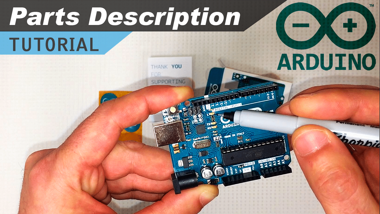 [VIDEO] Arduino Board Components Explanation Circuit Basics
