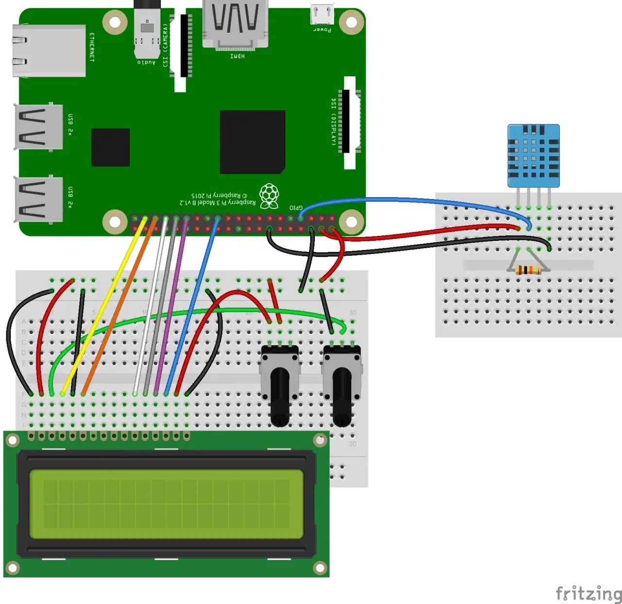 How To Set Up The Dht11 Humidity Sensor On Raspberry Pi Circuit Basics