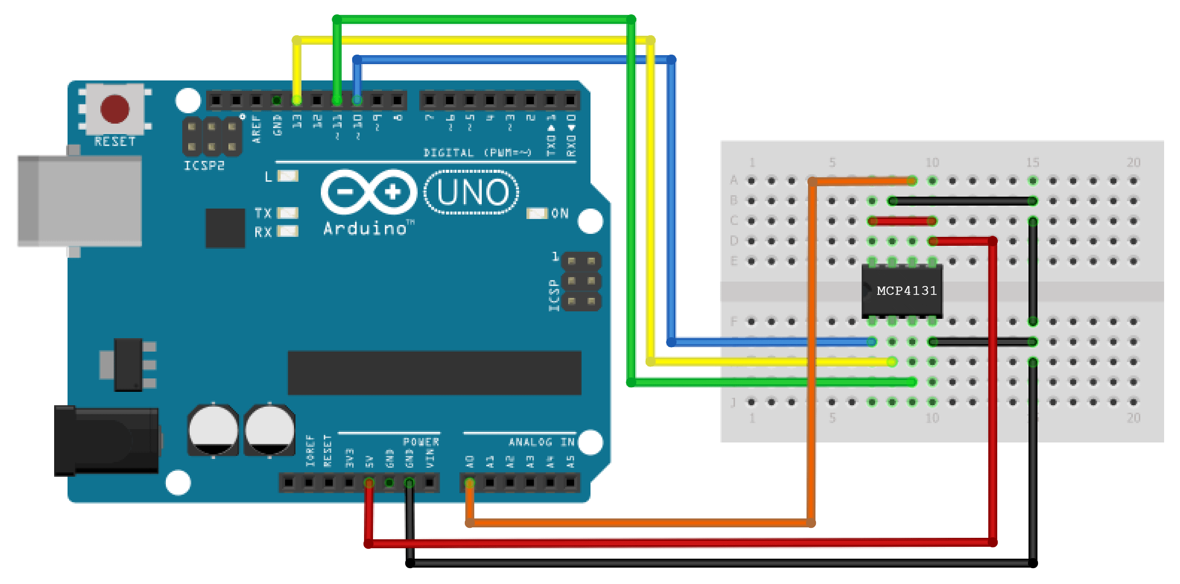 How To Use Spi Communication On The Arduino Circuit Basics