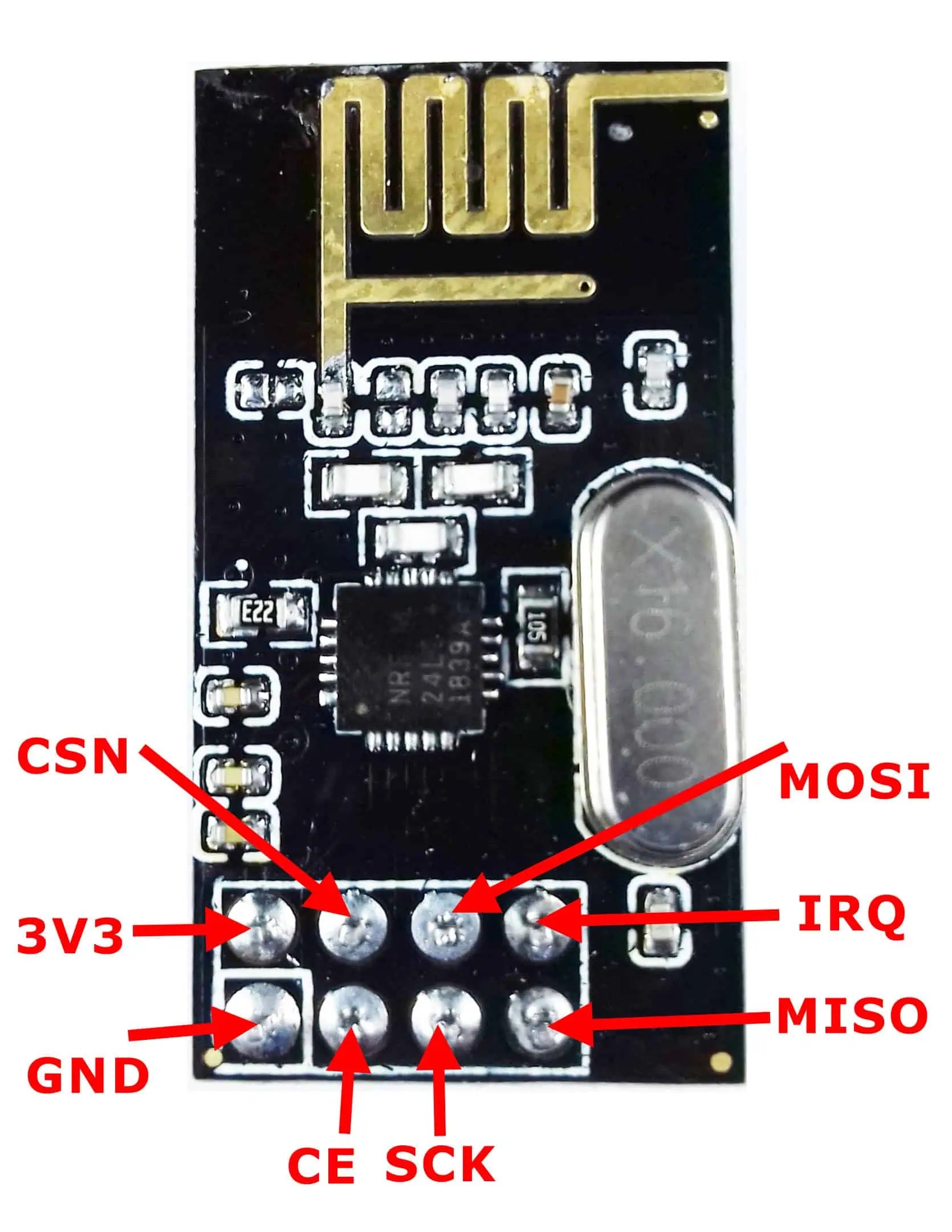 Wireless Communication Between Two Arduinos Circuit Basics