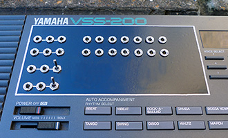 Circuitbenders -Yamaha VSS30 / VSS200 modifications