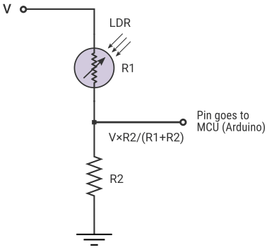 Ldr Sensor Circuit Diagram