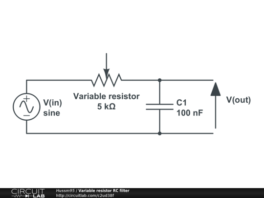 Variable Resistor Diagram