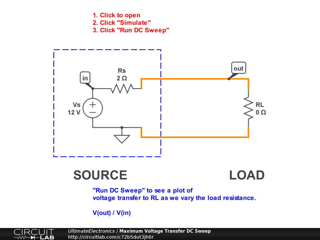 Maximum Power Transfer and Impedance Matching Ultimate Electronics