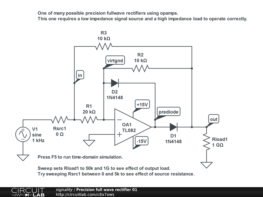 Frequency Doubler CircuitLab