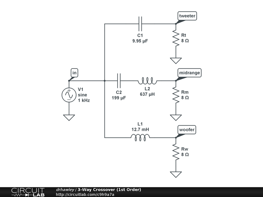 what does a 3 way crossover do Wiring Work