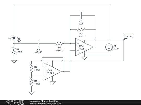 Pulse Amplifier - CircuitLab