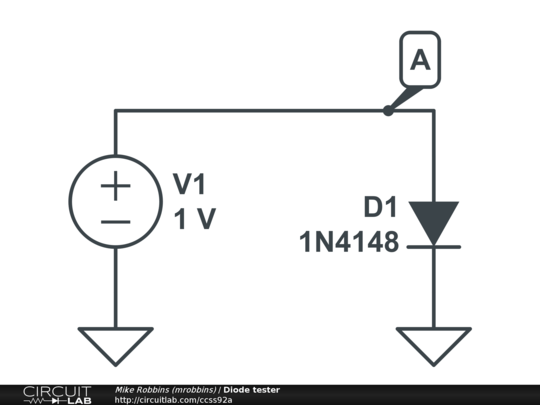 Diode tester - CircuitLab