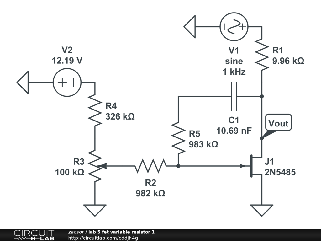 Variable Resistor Diagram