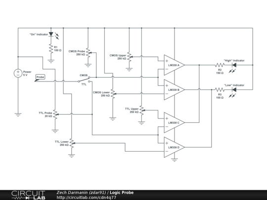 Logic Probe - CircuitLab