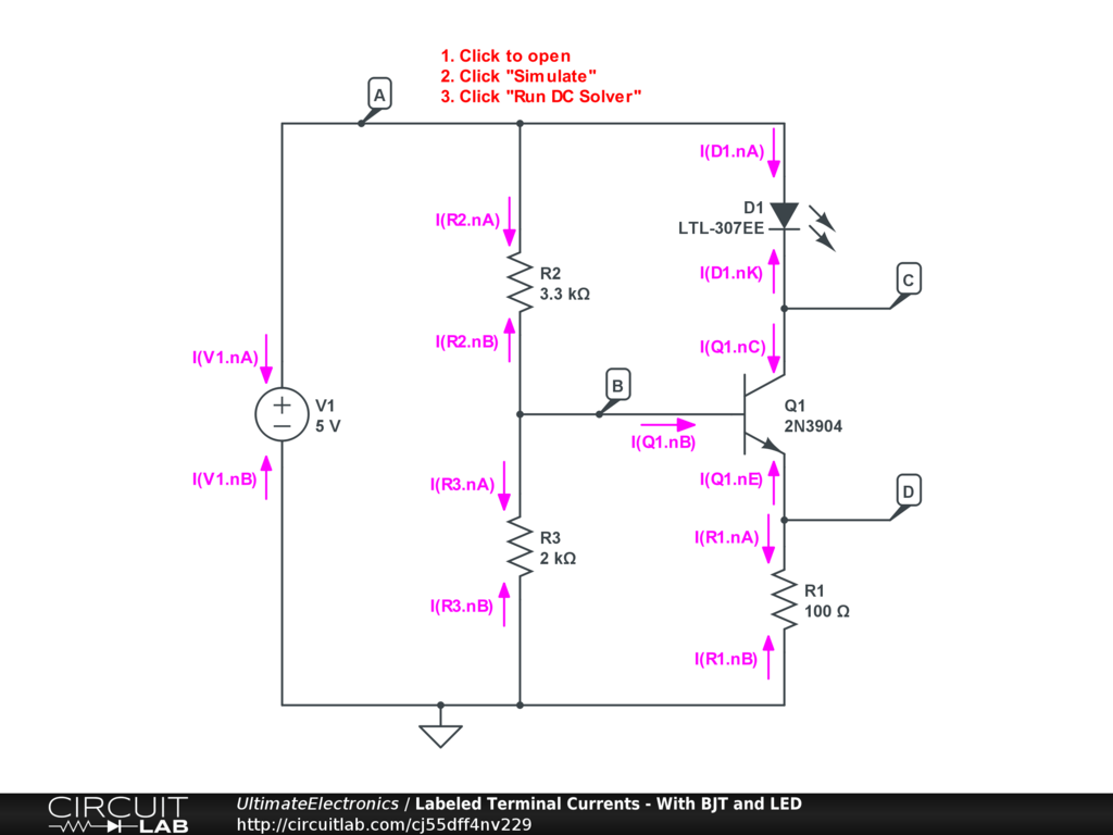 Labeling Voltages, Currents, and Nodes Ultimate Electronics Book