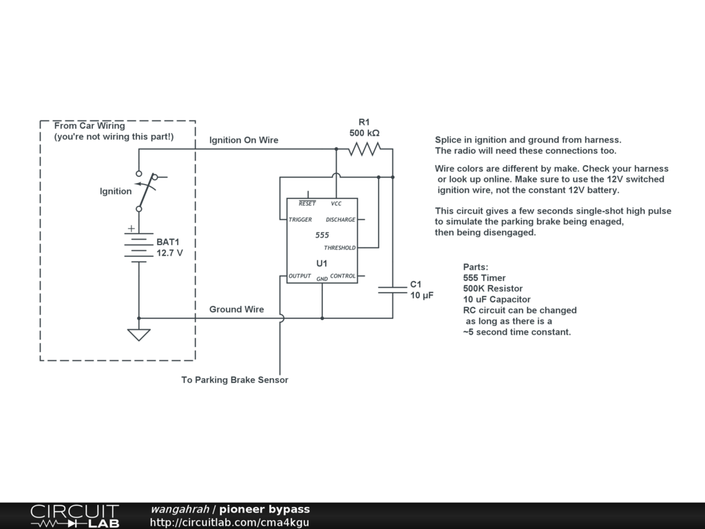 Parking Brake By Pass?? RangerForums The Ultimate Ford Ranger Resource