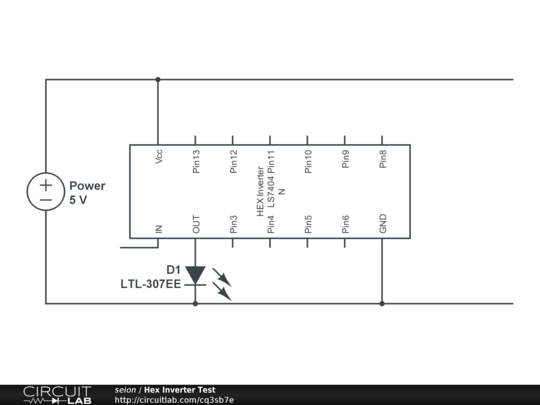 Hex Inverter Test - CircuitLab