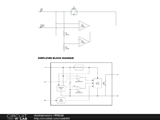 Pt4115 Circuit Diagram