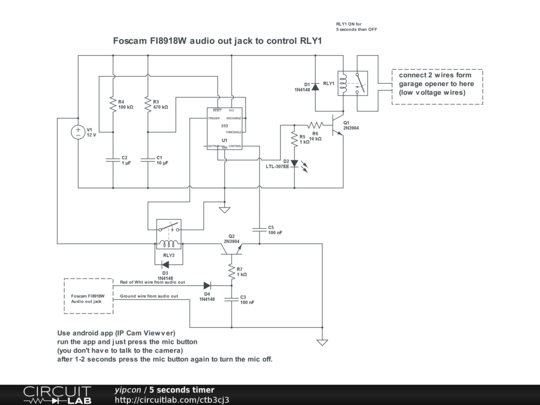 5 seconds timer - CircuitLab
