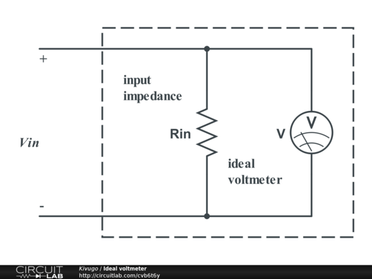 Voltmeter Circuit Diagram