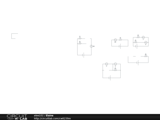 Elaine Drew An Electric Circuit Diagram