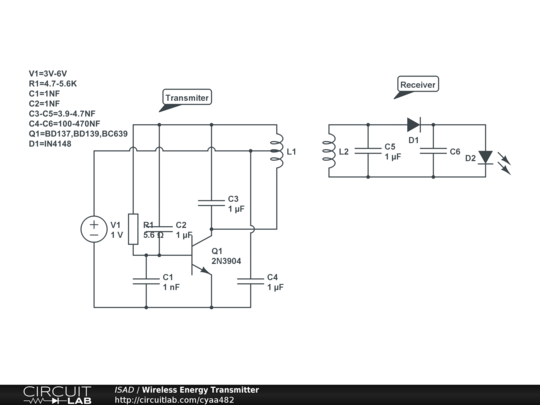 Wireless Energy Transmitter - CircuitLab