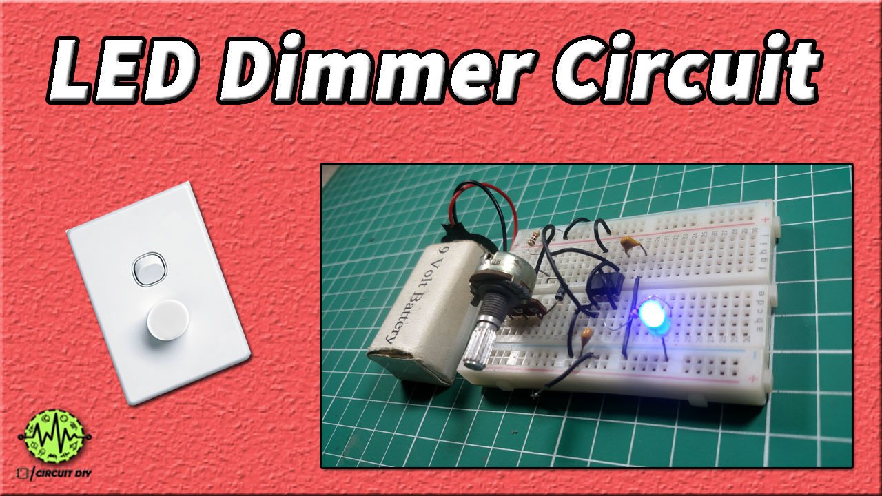How to make a simple LED Dimmer using 555 Timer