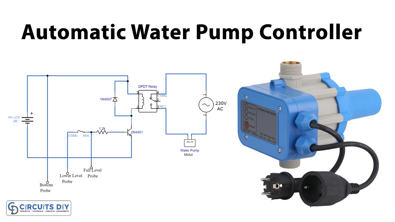 Automatic Control For Water Pump Wiring Diagram - Wiring Diagram