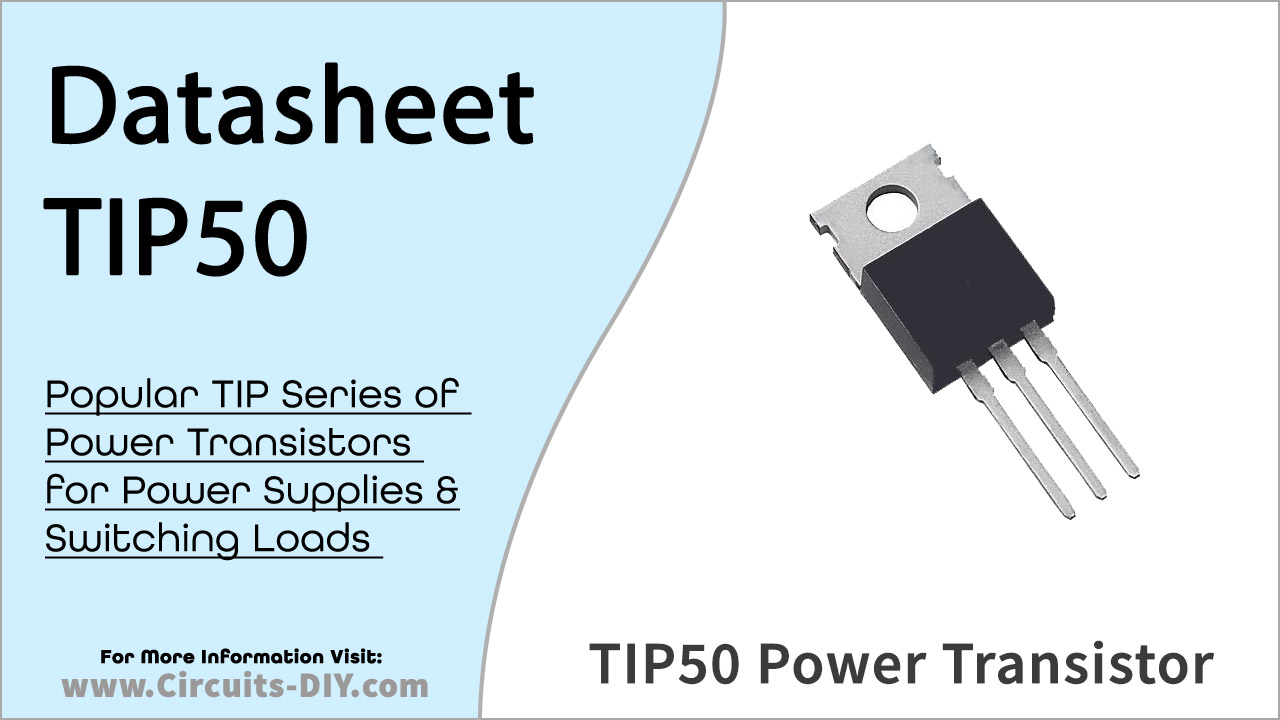 TIP50 NPN High Voltage Transistor Datasheet